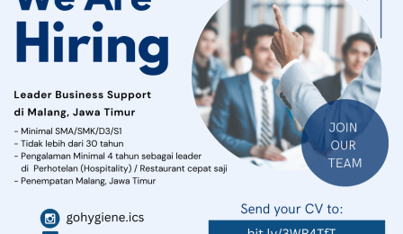 Lowongan Leader Business Support Di Malang